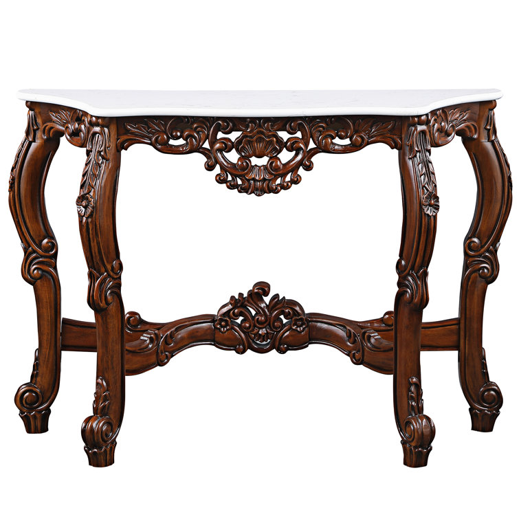 Design Toscano 47'' Genuine Marble Console Table Wayfair.ca